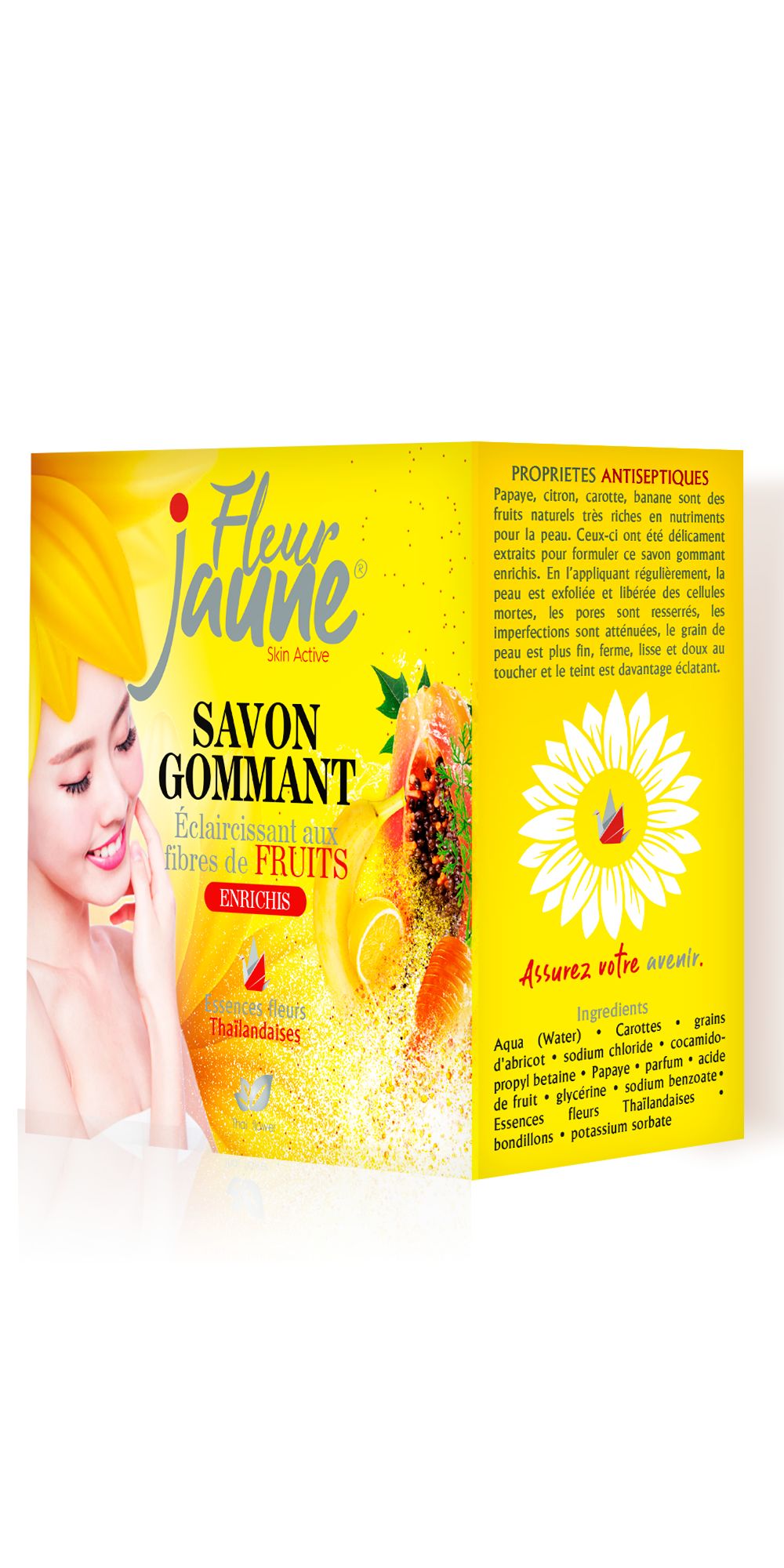 Savon fruits