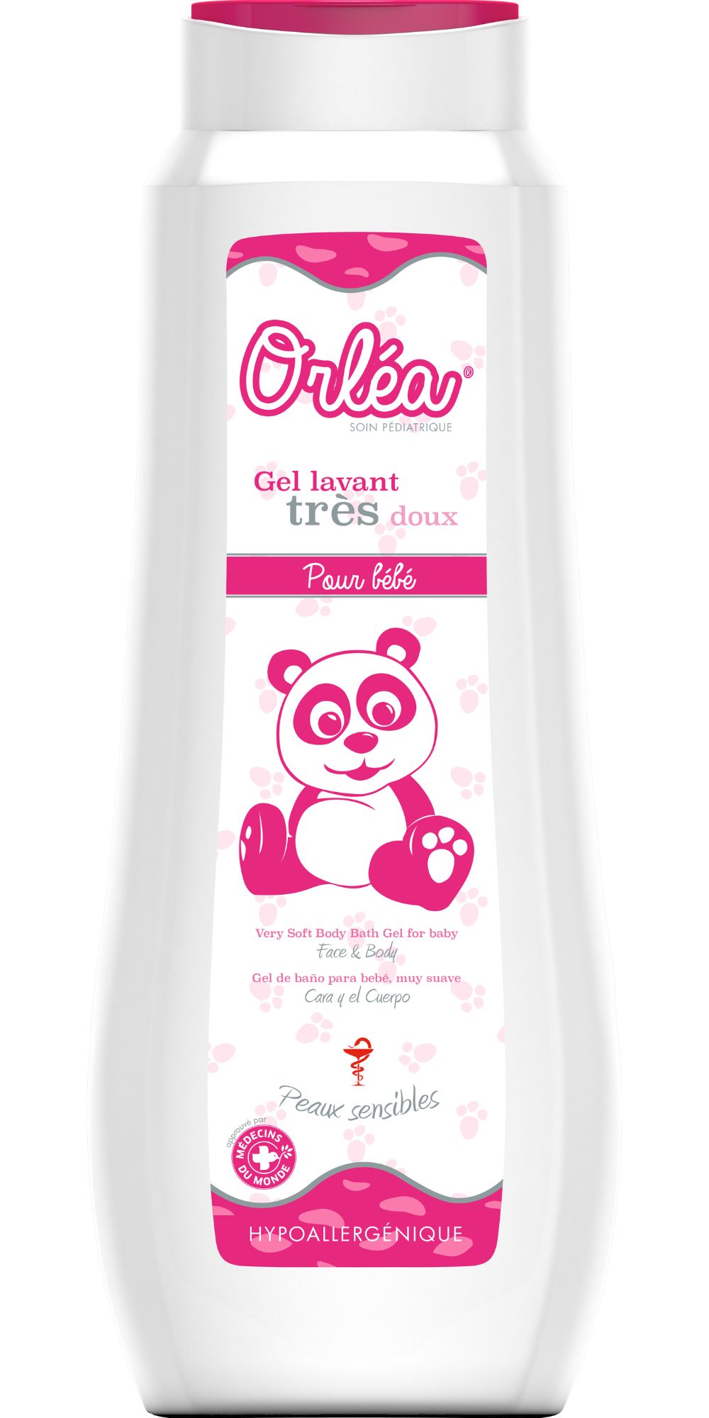 Gel lavant fille
