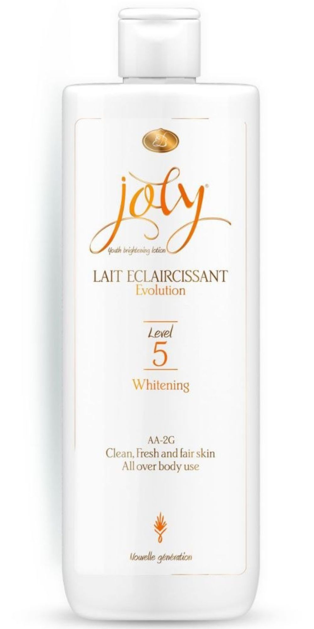 lait éclaircissant