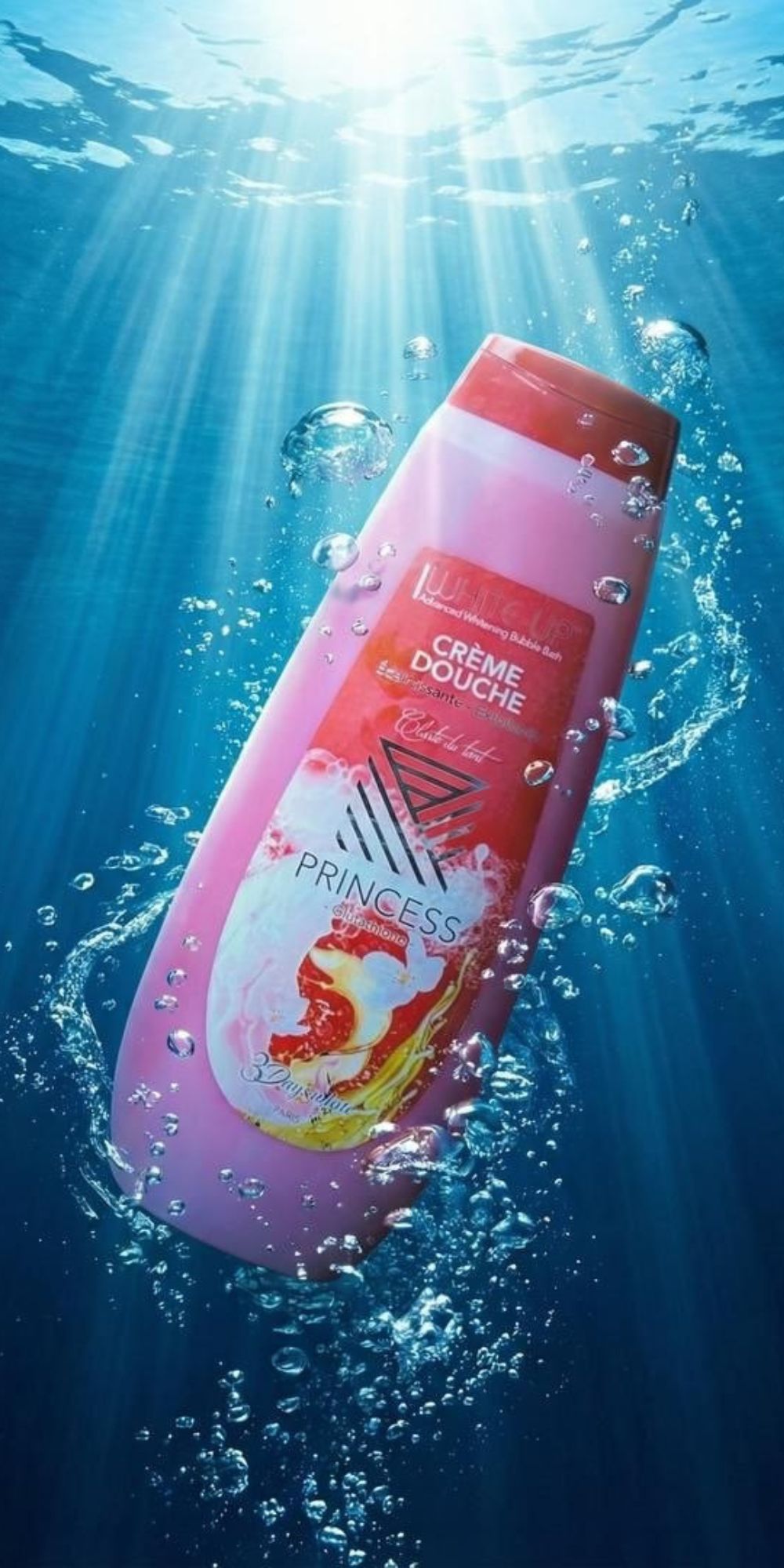 Crème douche princess